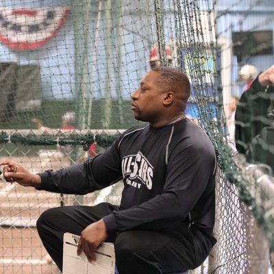 Curtis using ProBatter machine